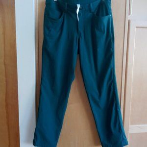 Men Lululemon Green Pants
